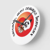 Panda Treffen Uhr Ronde Klok (Hoek)