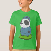 Panda Trouwpak Bruiloft T-shirt (Voorkant)