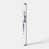 Panda Tussen Bloemen iPhone 15 Case (Linkerkant)