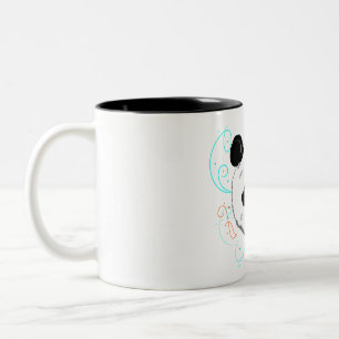 Panda Tweekleurige Koffiemok