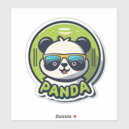 Panda-uitingen in elke Sticker