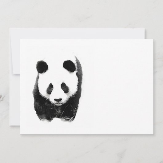Panda Uitnodigingen (Voorkant)