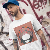 Panda under Blooming Sakura T-Shirt