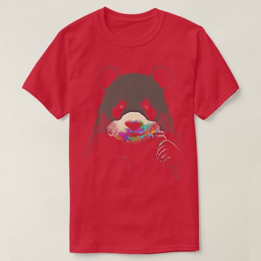 Panda Unicorn (ML) T-shirt (Design voorkant)