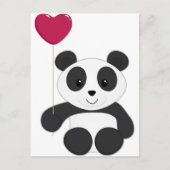 Panda Valentijn Feestdagenkaart (Voorkant)