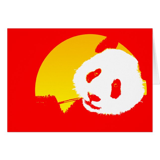 panda van de maan. (Voorkant Horizontaal)