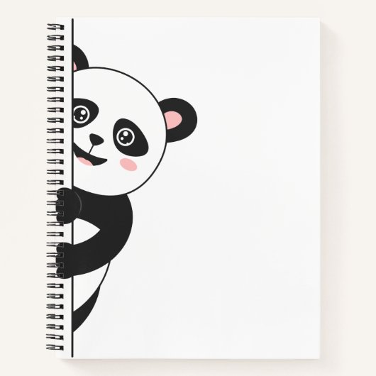Panda verbergen notitieboek (Voorkant)