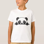 Panda verbergen t-shirt (Voorkant)