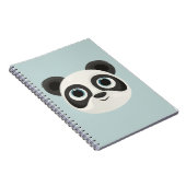 Panda-verjaardag Kinderen Kunst Notitieboek (Rechterzijde)
