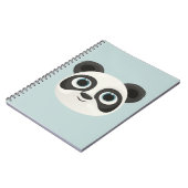 Panda-verjaardag Kinderen Kunst Notitieboek (Linkerzijde)