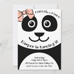 Panda, Verjaardag, Kinderfeestje, Panda thema
