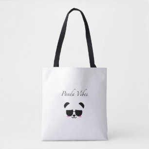 Panda Vibes Canvas tas