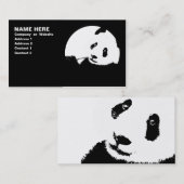 panda. visitekaartje (Voorkant / Achterkant)