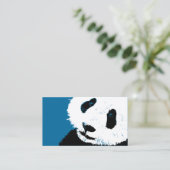 panda. visitekaartje (Staand voorkant)
