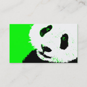 panda. visitekaartje