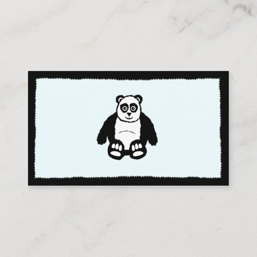 Panda Visitekaartjes (Achterkant)