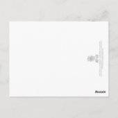 Panda Vissen Panda Briefkaart (Achterkant)