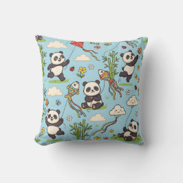 Panda Vlieger Worpkussen Kussen