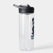 PANDA voeg je eigen tekst toe - Pickleball Mascot Waterfles (Rechts)