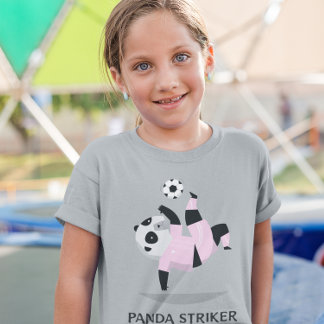 Panda Voetbal Spitsers Meisjesvoetbal  T-shirt