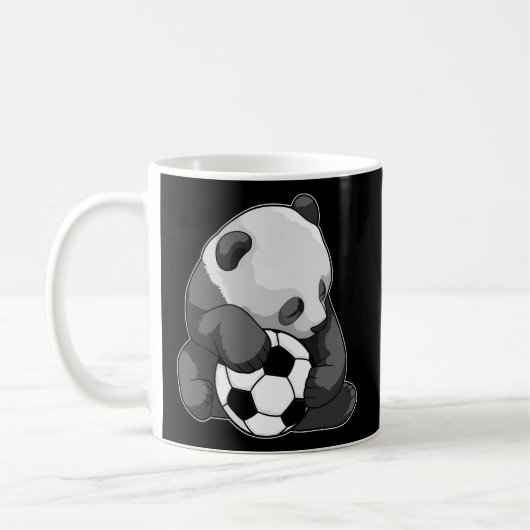 Panda Voetbalsport Koffiemok (Links)