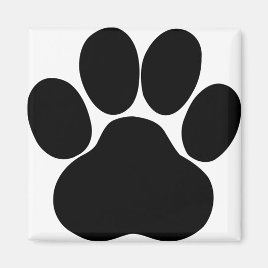 Panda voeten ontwerp magneet (Voorkant)