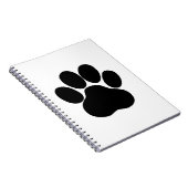 Panda voeten ontwerp notitieboek (Rechterzijde)