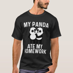 Panda voor Chinese reuzenpanda's Bos Dier T-shirt