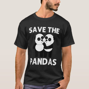 Panda voor Chinese reuzenpanda's Bos Dier T-shirt