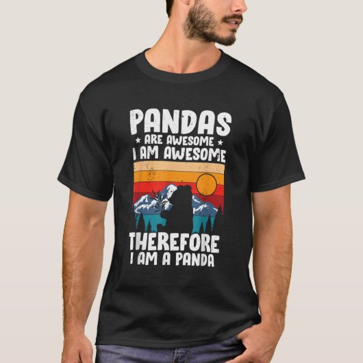 Panda voor Panda Beer T-shirt (Voorkant)