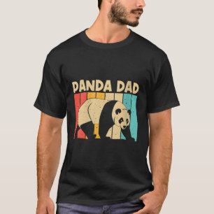 Panda voor vader panda Beer dier T-shirt