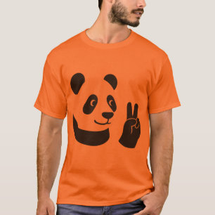 Panda Vredesteken Grafische T-Shirt