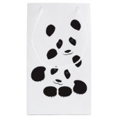 Panda Vriendschap Klein Cadeauzakje (Achterkant)