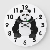 Panda Wall klok (Voorkant)