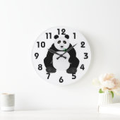 Panda Wall klok (Huis)