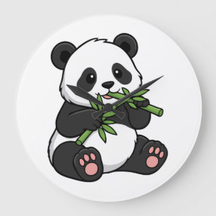 Panda Wandklok – Schattig Ontwerp en Decoratie