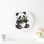 Panda Wandklok – Schattig Ontwerp en Decoratie (Huis)