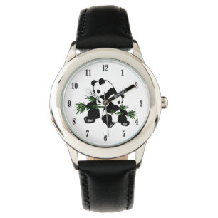 Panda Watch opgroeien Horloge