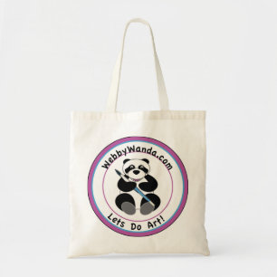 Panda webbywanda.com Logo Canvas tas