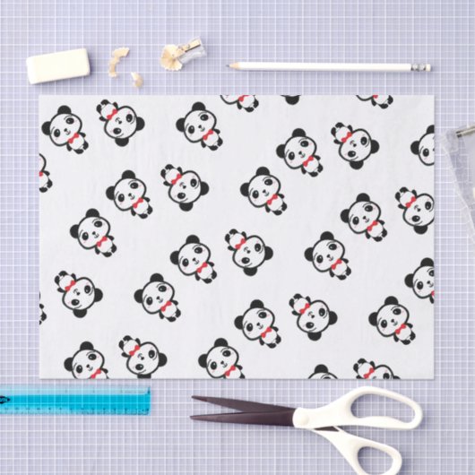 Panda-weefselpapier Tissuepapier (Craft)