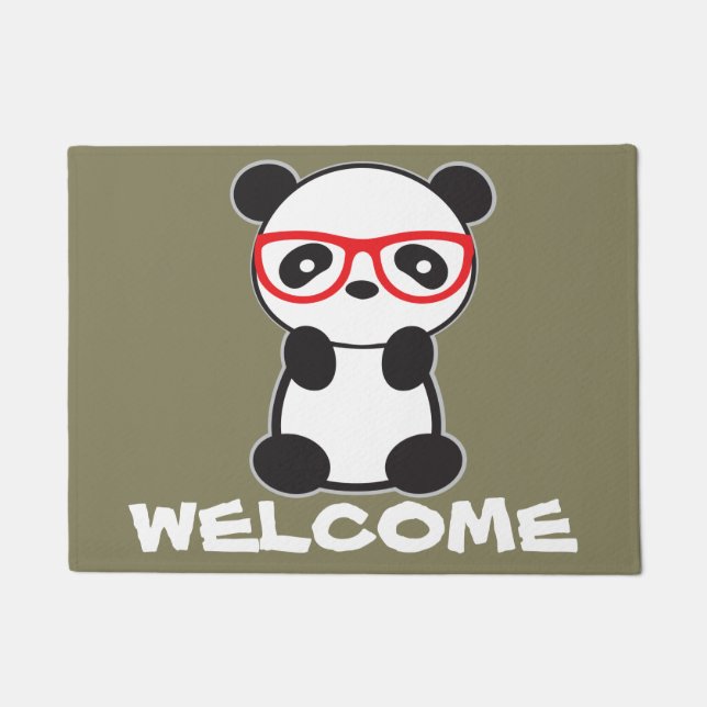 Panda Welcome Mat (Voorkant)