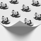 Panda Welp Gereserveerde tafel Cadeaupapier (Hoek)