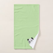 Panda Welp Groen Bad Handdoek (Handdoek)