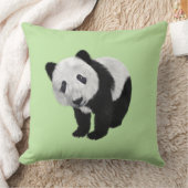 Panda Welp Groen Kussen (Deken)
