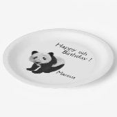 Panda Welp Papieren Bordje (Gekanteld)