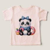 Panda Whit Ribbon (Design voorkant)
