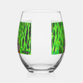 Panda - wijnglas zonder voet (Links)