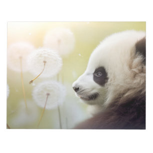 Panda wild dier rustig vredig notitieblok