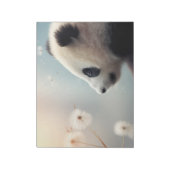 Panda wild dier rustig vredig notitieblok (Linkerzijde)