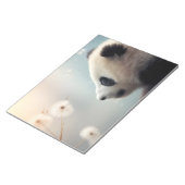Panda wild dier rustig vredig notitieblok (Schuin)